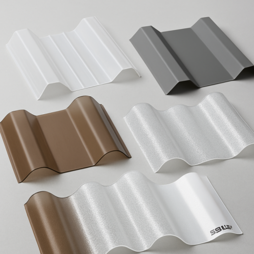 Sollux-Wellplatten in Sinus oder Trapezform