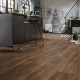 Laminatboden Eiche Dark Coffee